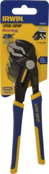 Irwin 6" OAL, 1" Jaw Length, 10 Position Groove Joint Tongue & Groove Pliers ...