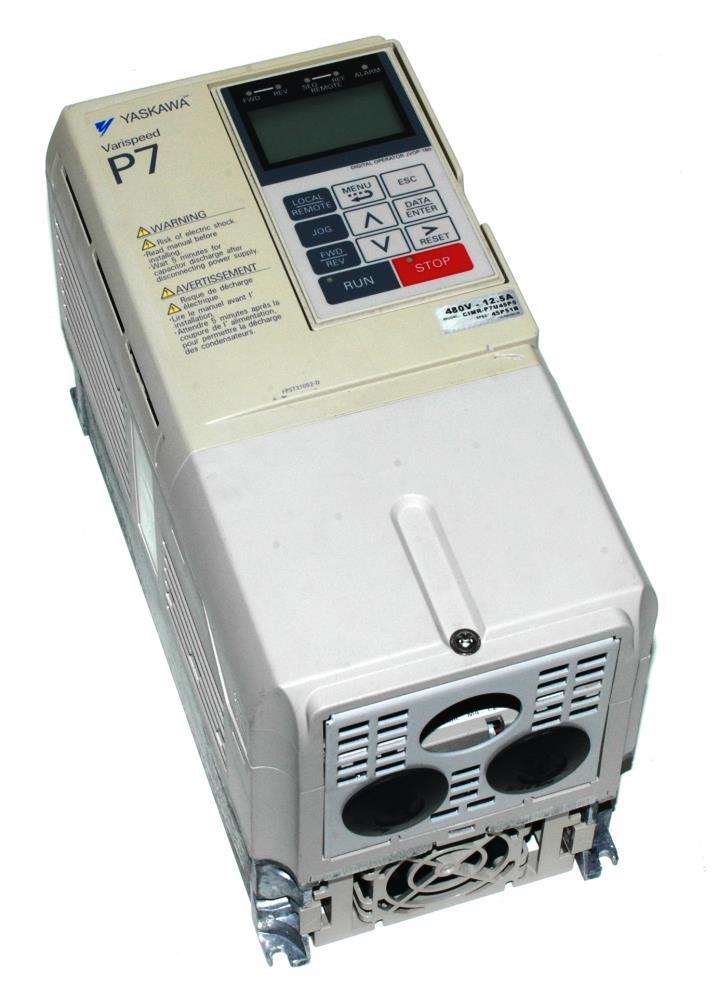 Yaskawa Inverter ​​​​​​​​​​​​​​CIMR-P7U45P5 *REPAIR EVALUATION ONLY* [PZJ]