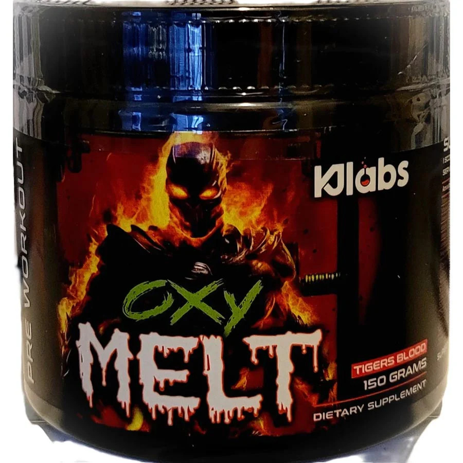 KJ Labs OxyMelt High Stim Fat Burner Pre Workout Fruit Punch