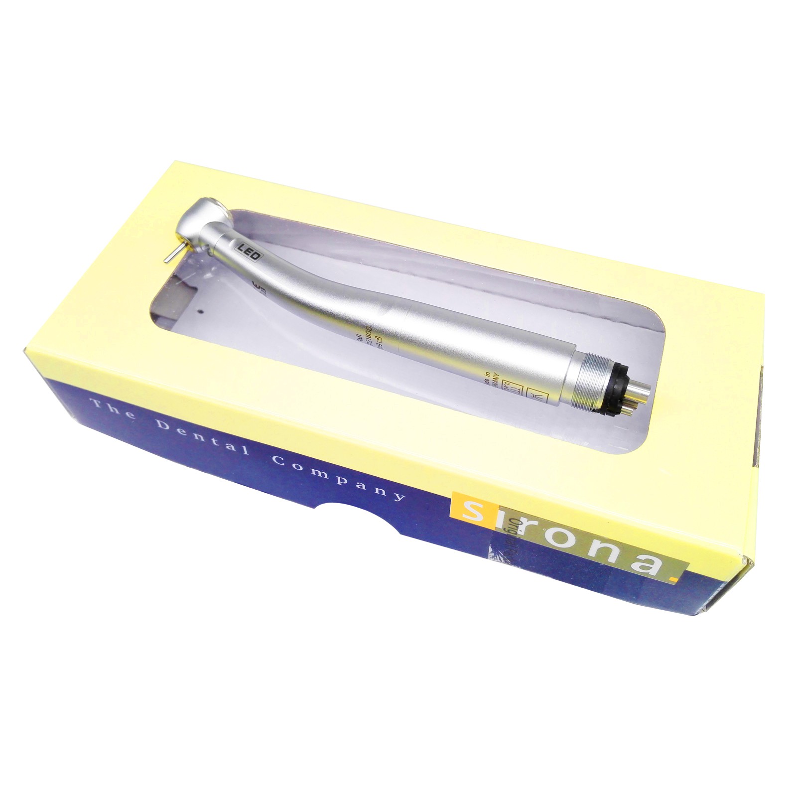 Sirona T3 Racer Dental High Speed Handpiece LED Fiber Optic 4Holes Torque Push
