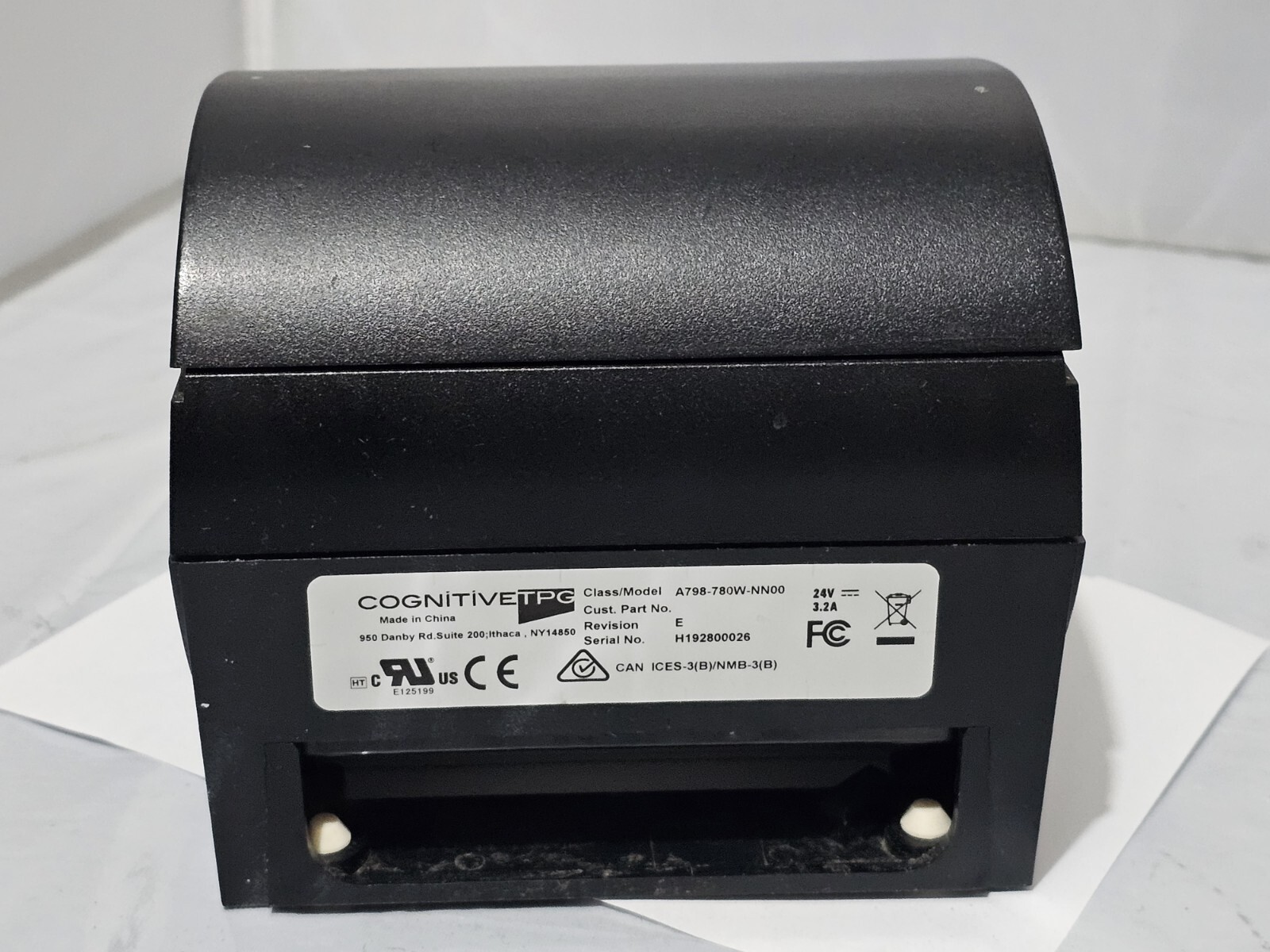 Cognitive Tpg Model A798 780w Thermal Printer Print Receipt No Ink Required