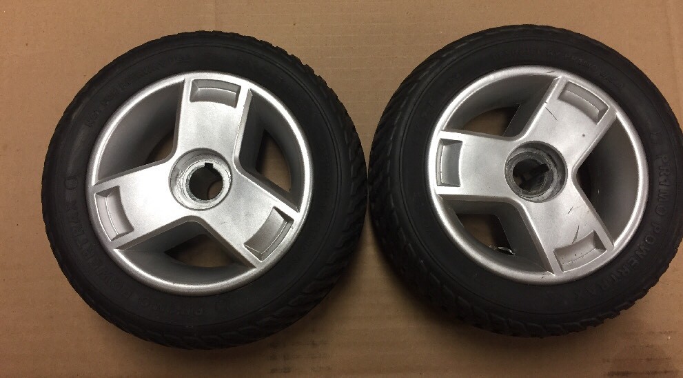 Pride Rear Wheels For Go-Go Elite Travallar and LR Tires Rim 8x2.5 P-125 Scooter