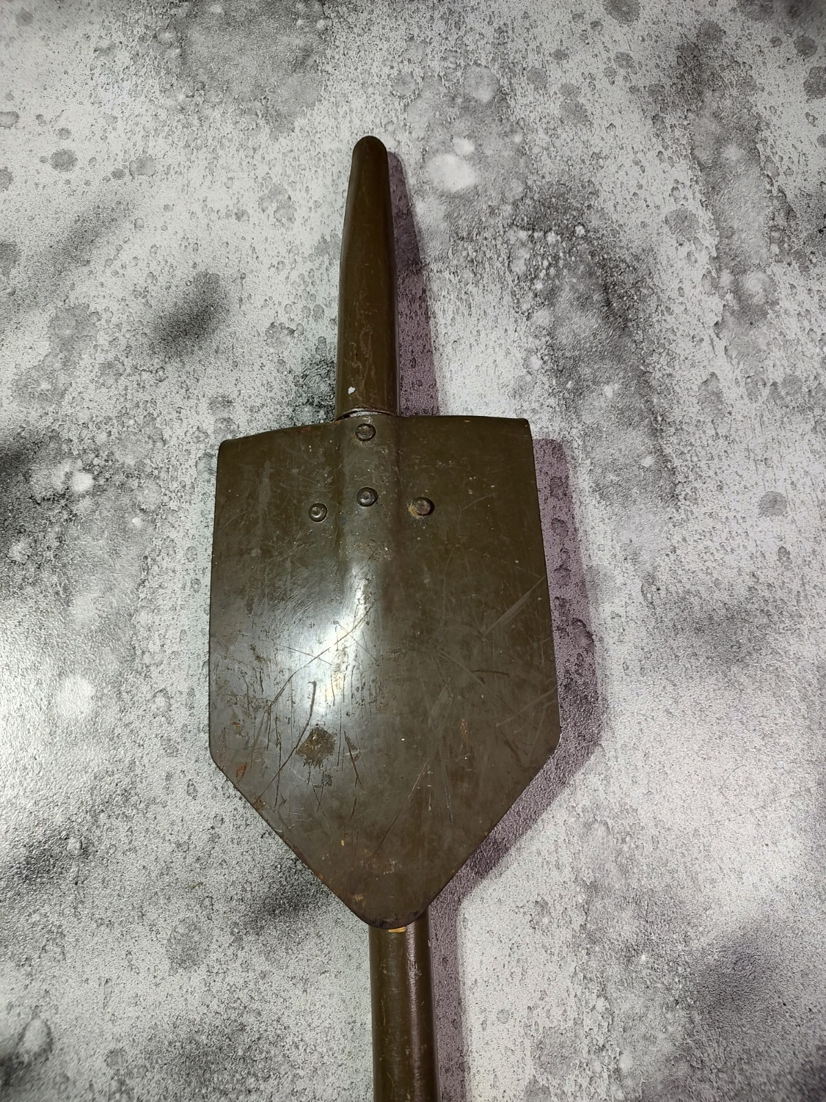 Vintage Original Military E-Tool Shovel Made In Taiwan