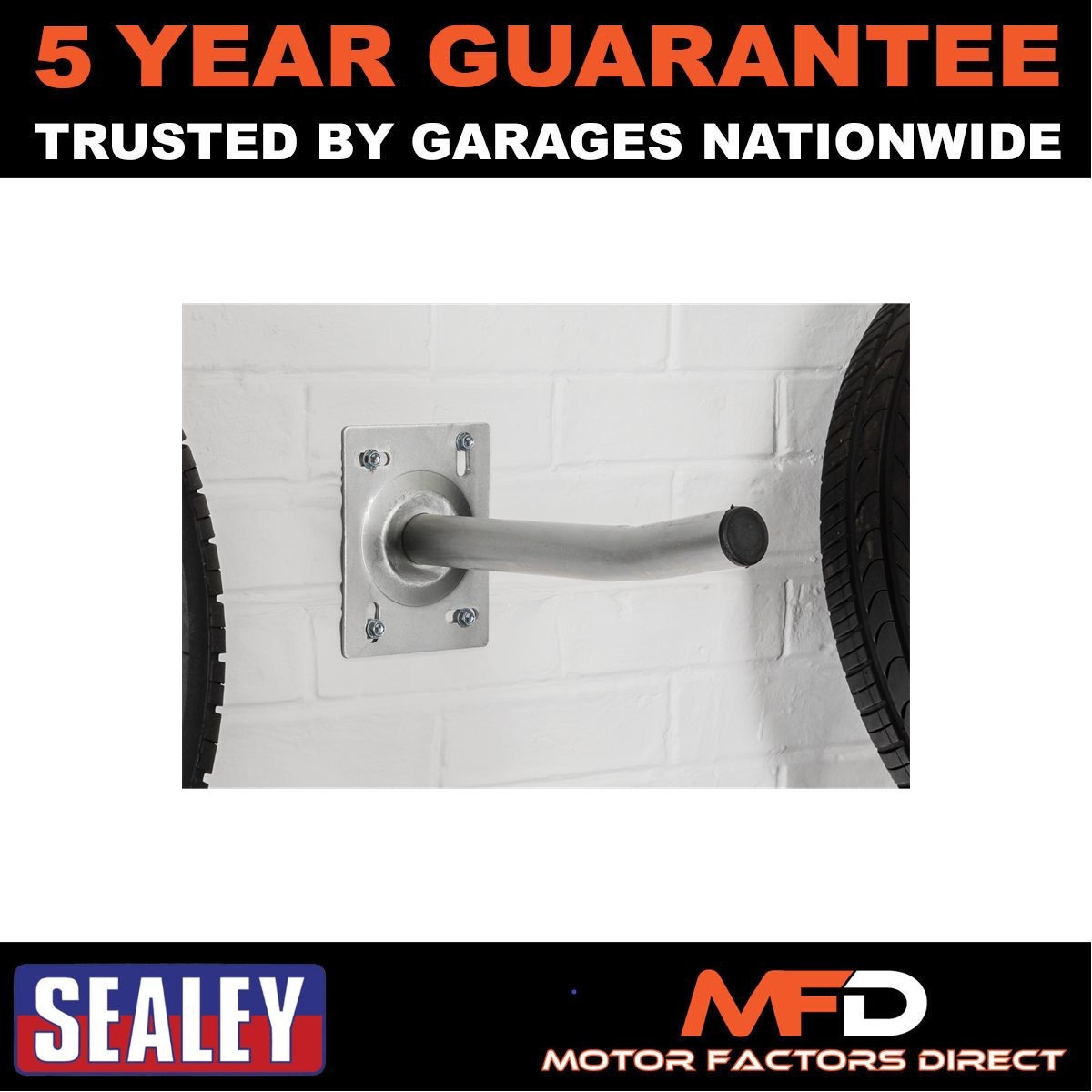 Sealey Wall Mounting Storage Hooks Set of 4 APWH