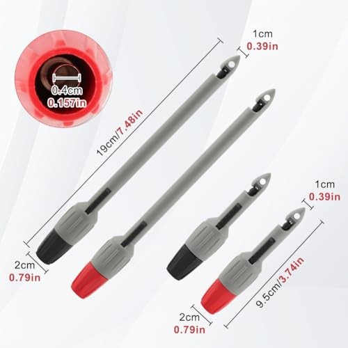Wire Piercing Probe, 4 Pack Insulation Piercing Clip for Multimeter Voltage