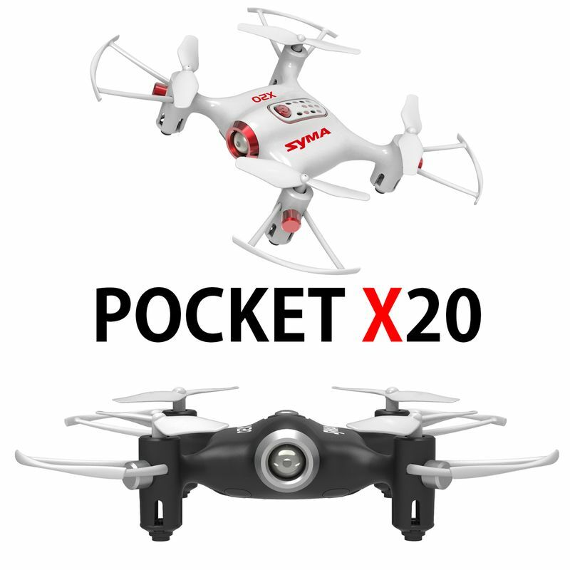Syma X20 Pocket Drone RC Quadcopter Altitude Hold Headless 2.4G Flip Helicopter