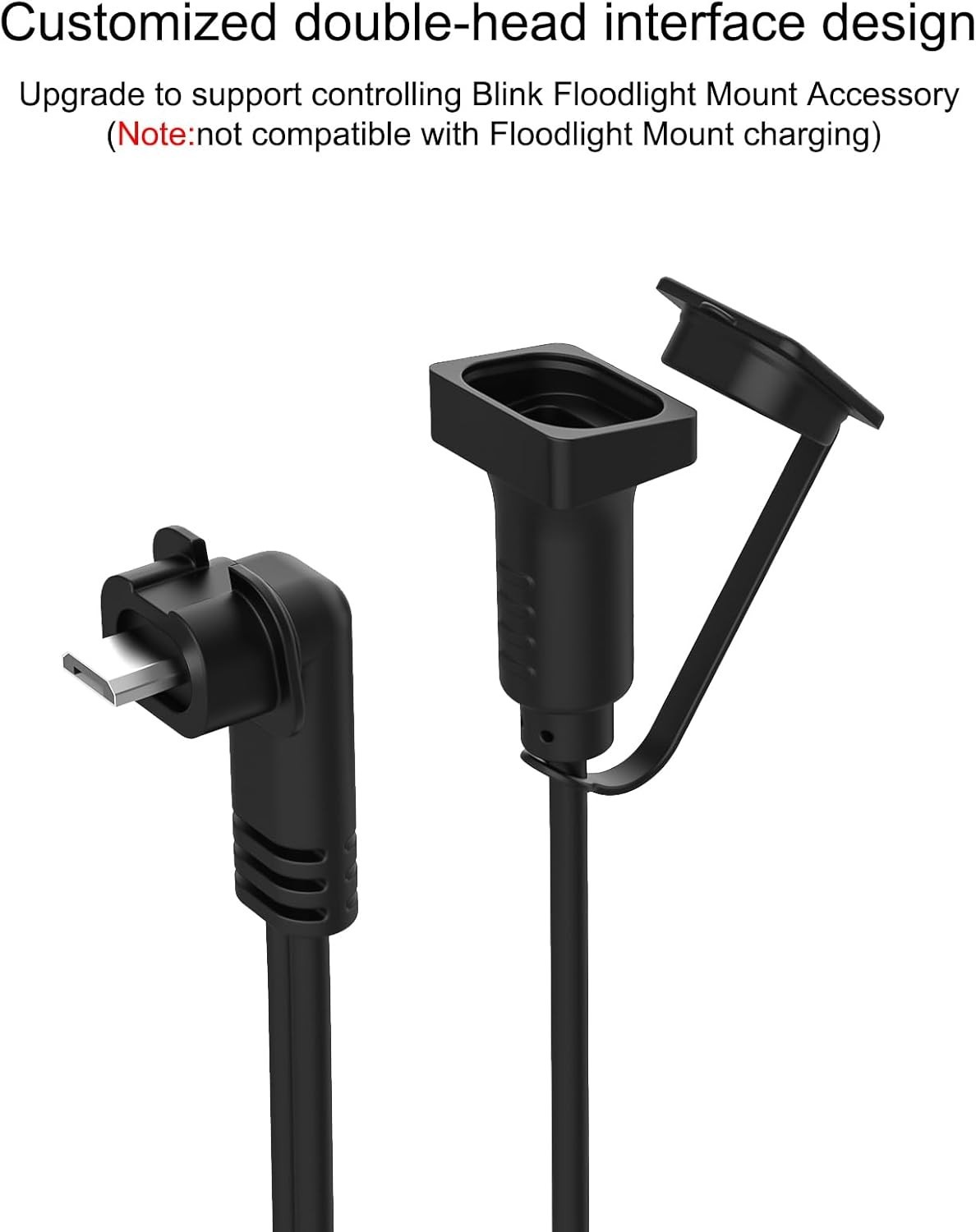 Waterproof Solar Panel for Blink 3rd Gen/XT/XT2 Camera - Quick Charge