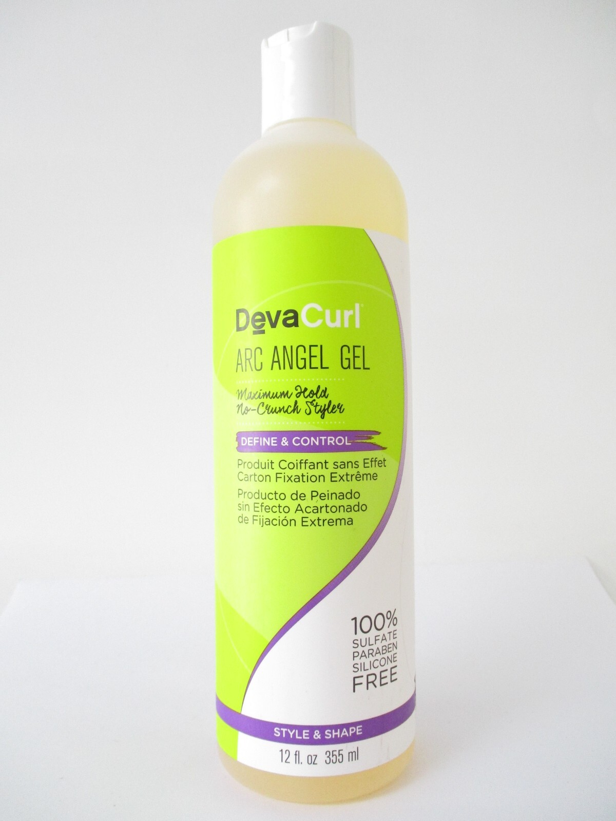 Arc AnGel Maximum Hold Defining Gel by DevaCurl 12 oz (read description-liquid)