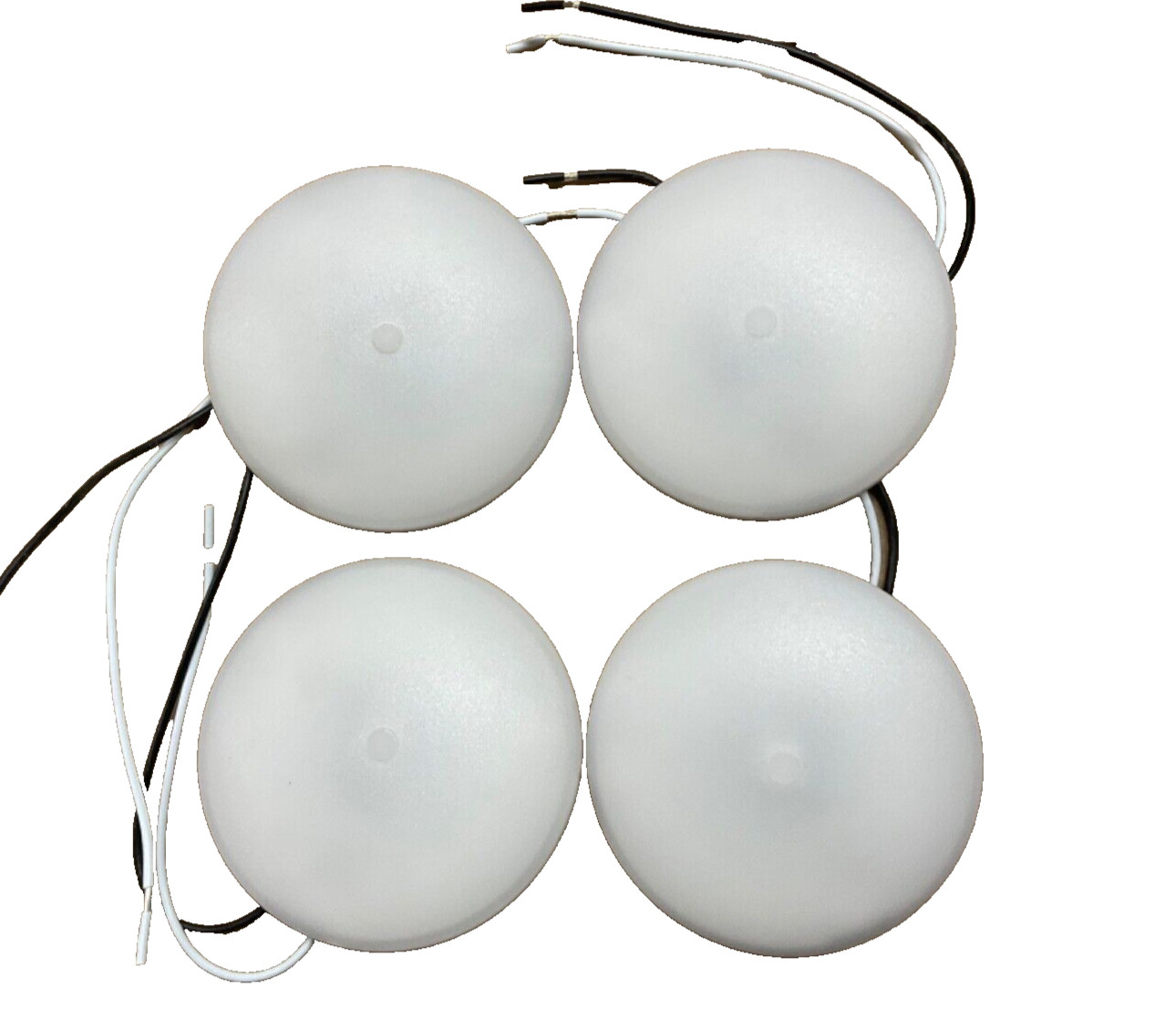 4 PACK 3.5" 12V DREAM LIGHTING LED Ceiling Under Cabinet Dome Lamp Camper/RV