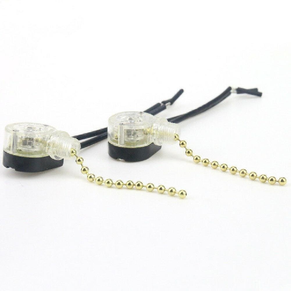 4Pack 5cm/1.9" Fan Light Wall Light Replacement Chain Type Pull Switch NEW