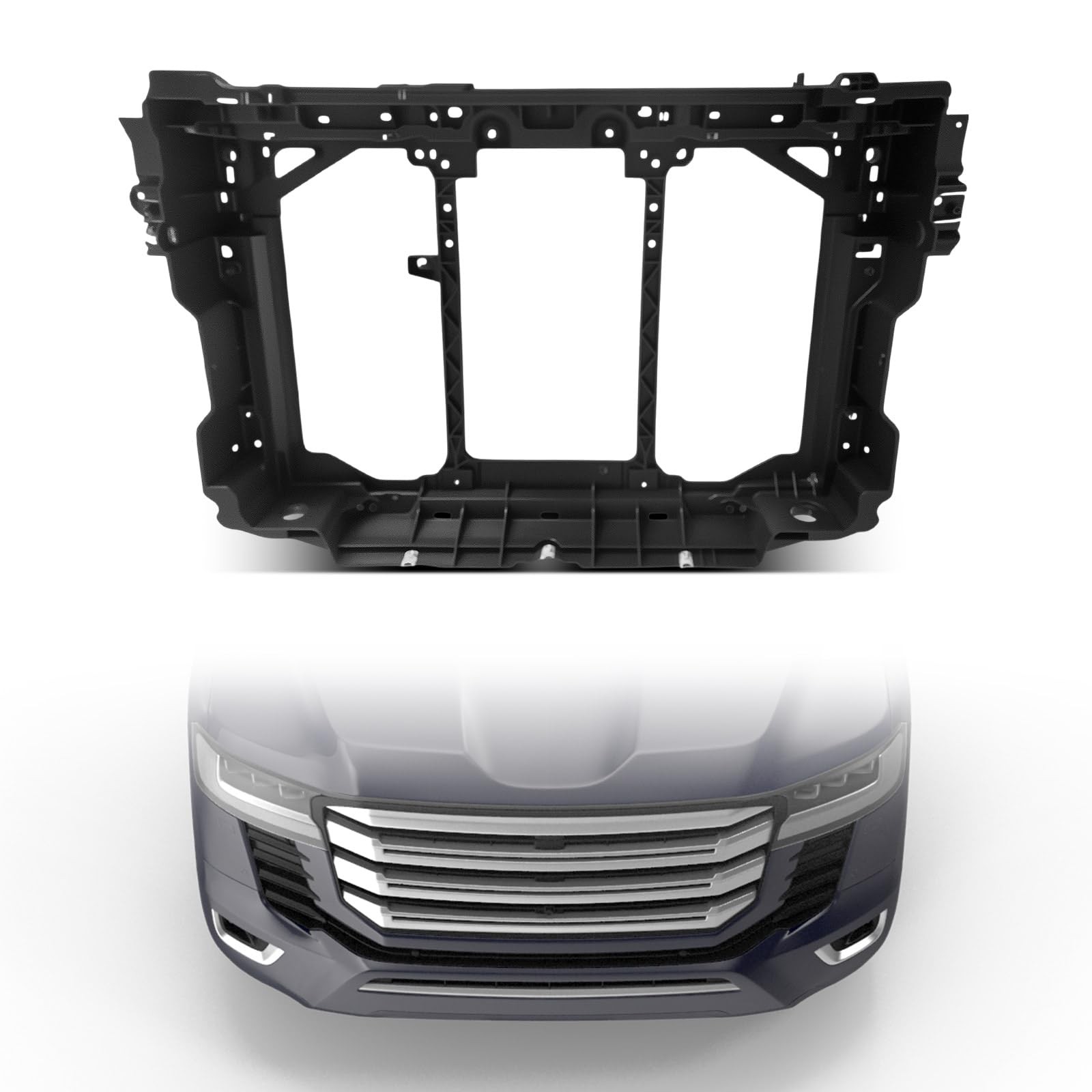Front Radiator Support Tie Bar for 2013-2016 Mazda CX-5 Without Adaptive Cruise