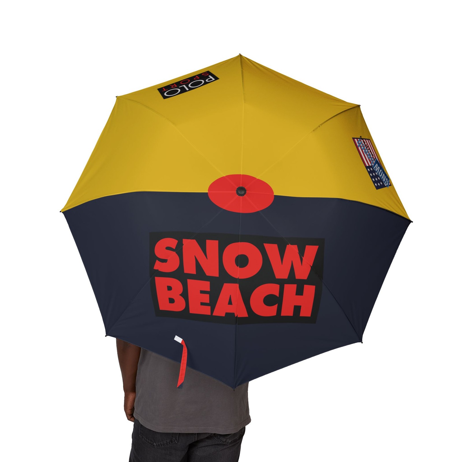 Polo Snow Beach Umbrella, polo umbrella, p wing stadium alpine home goods
