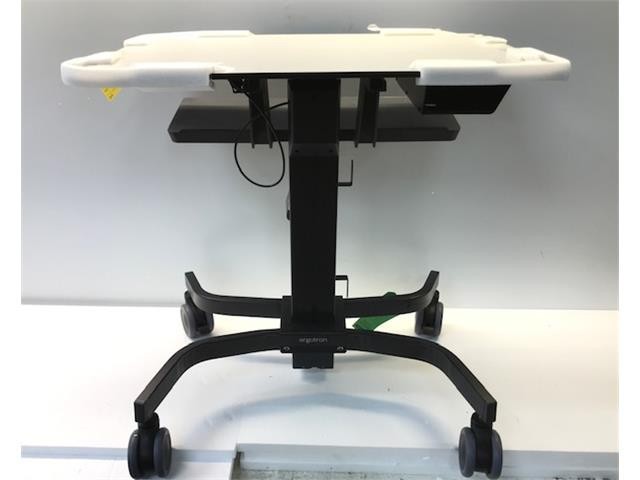 Ergotron TeachWell Mobile Cart Workspace Sit-Stand Rolling Desk 24-220-055