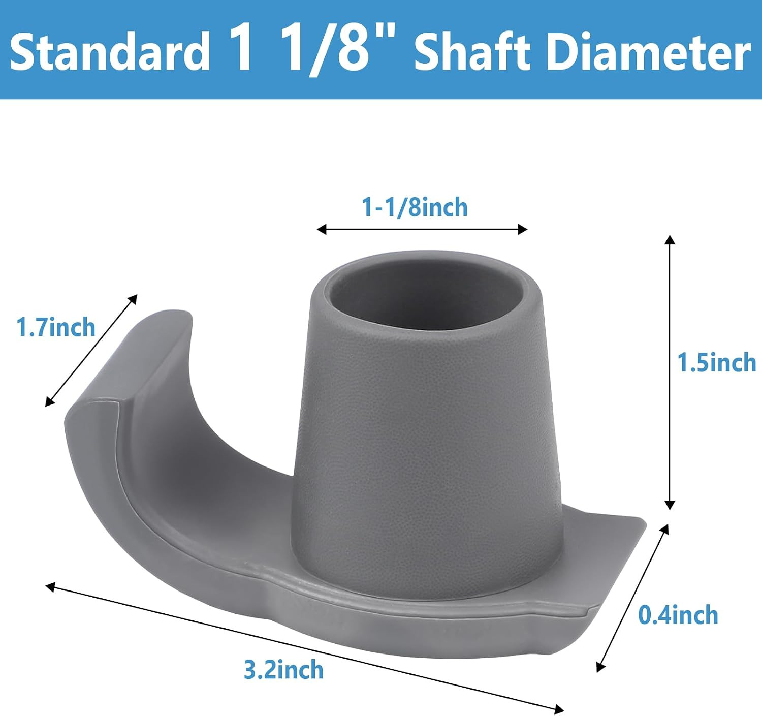 2 Pack Walker Ski Glides for Folding Walkers, Smooth Gliding Replacement Feet...
