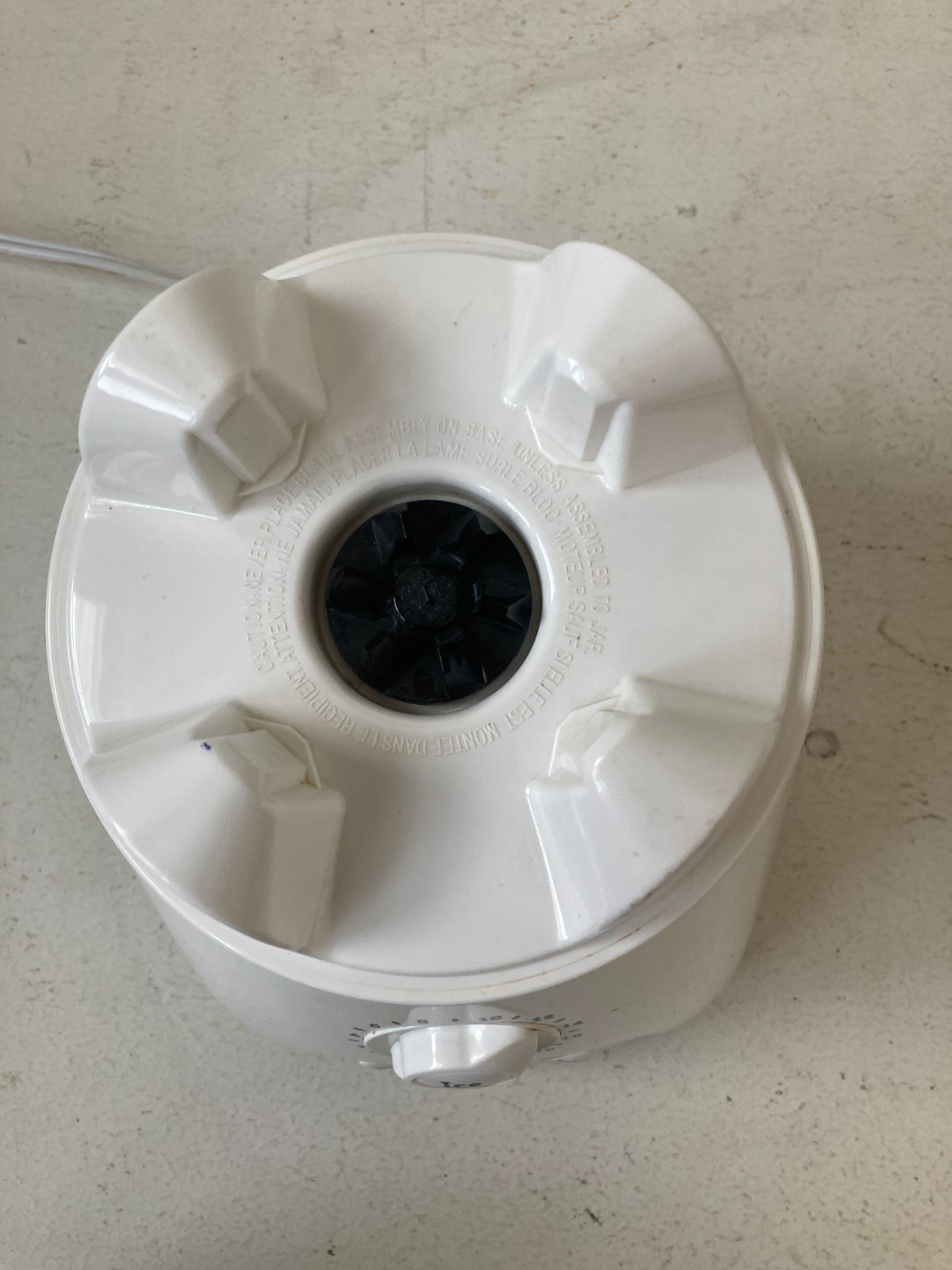 Cuisinart CB-18 Blender Base Only Tested Working