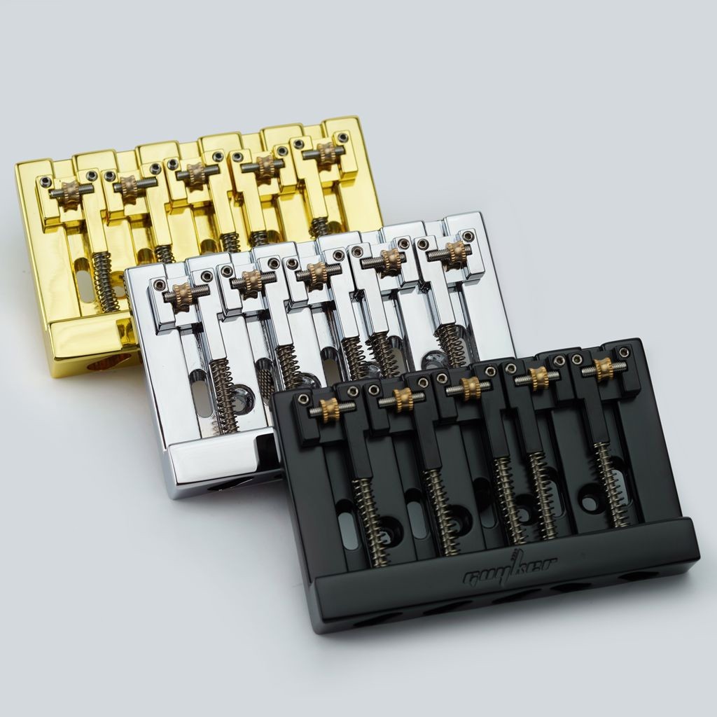 NEW Bass Bridge 5 String Roller Material Brass