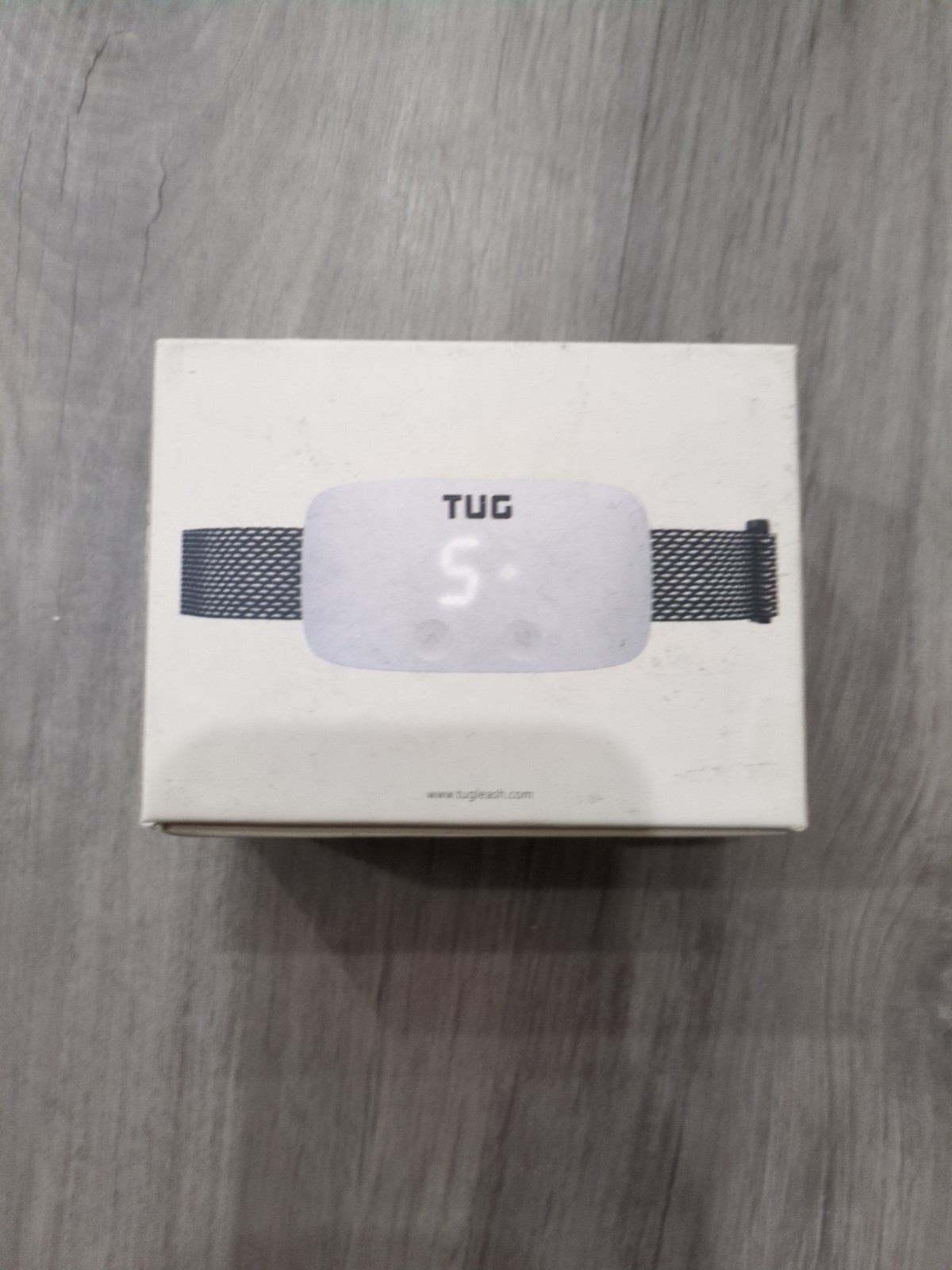 TUG Bark Collar for Dogs Black TC-002C Rechargeable LED Display Anti Bark USB