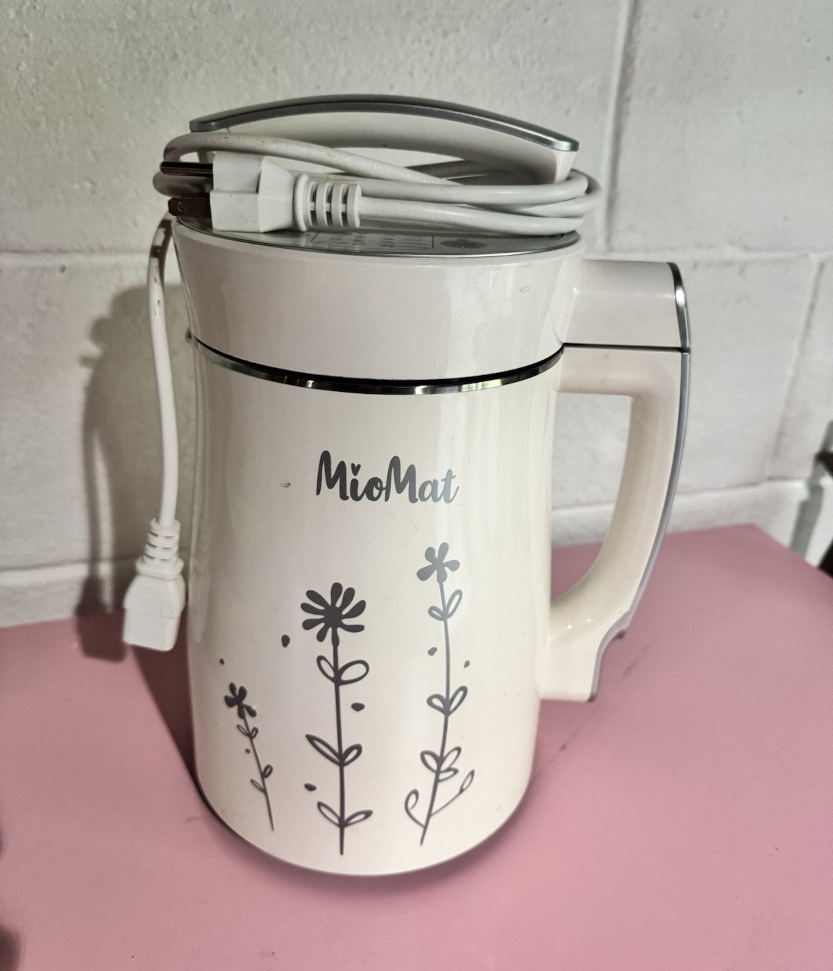 MioMat Electric Plant Milk Maker 1100W 220-240V White Plastic