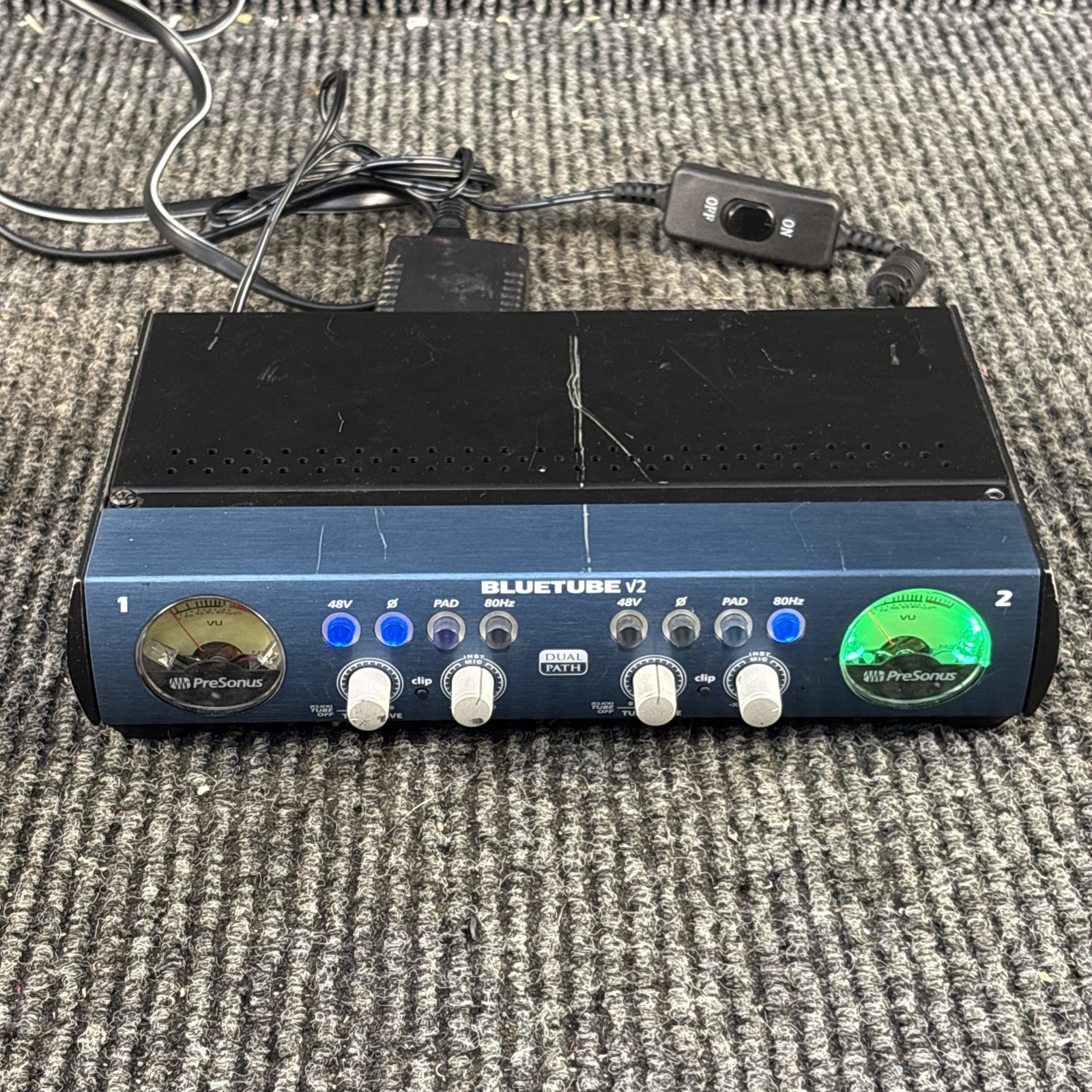 PreSonus BlueTube DP v2 2-Channel Mic/Instrument Preamp - Excellent Condition