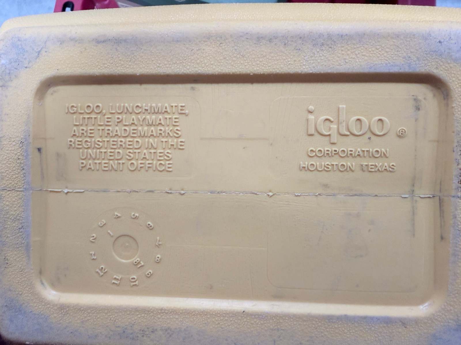 Playmate by Igloo Cooler Lemon Yellow/White W/ Side Push Button- USA