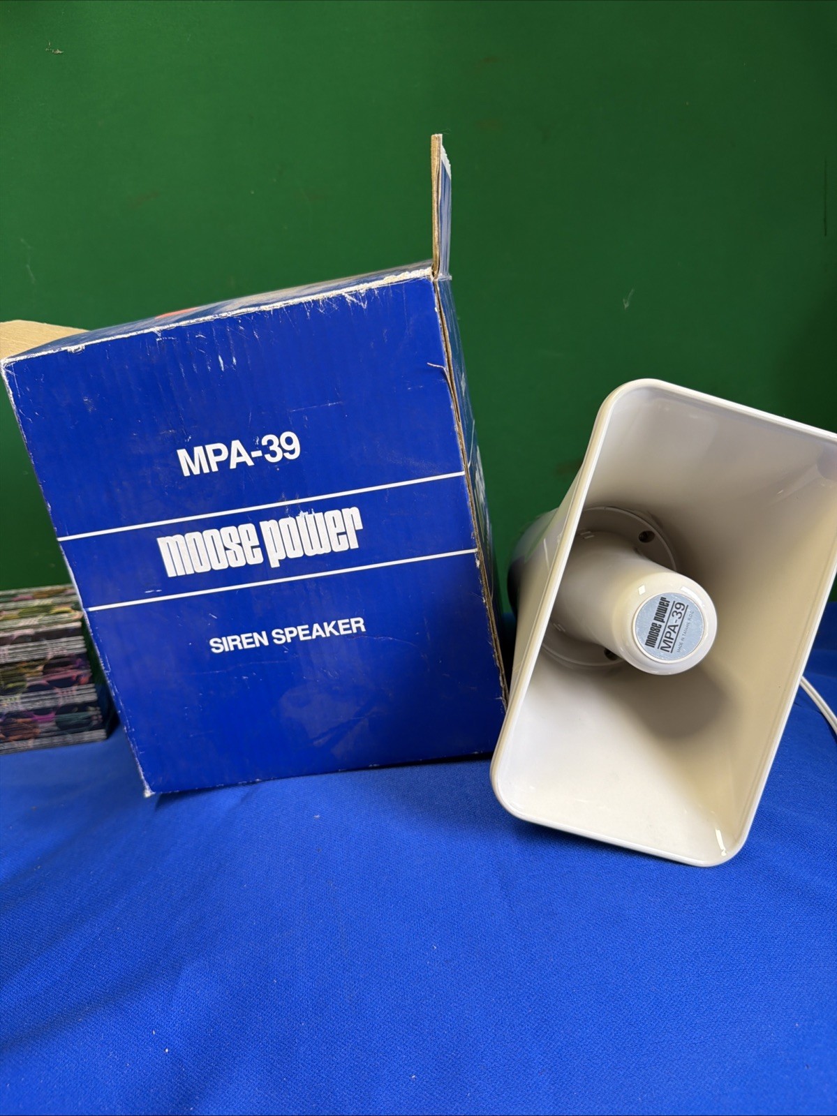 Moose MPI-39 siren speaker NOS