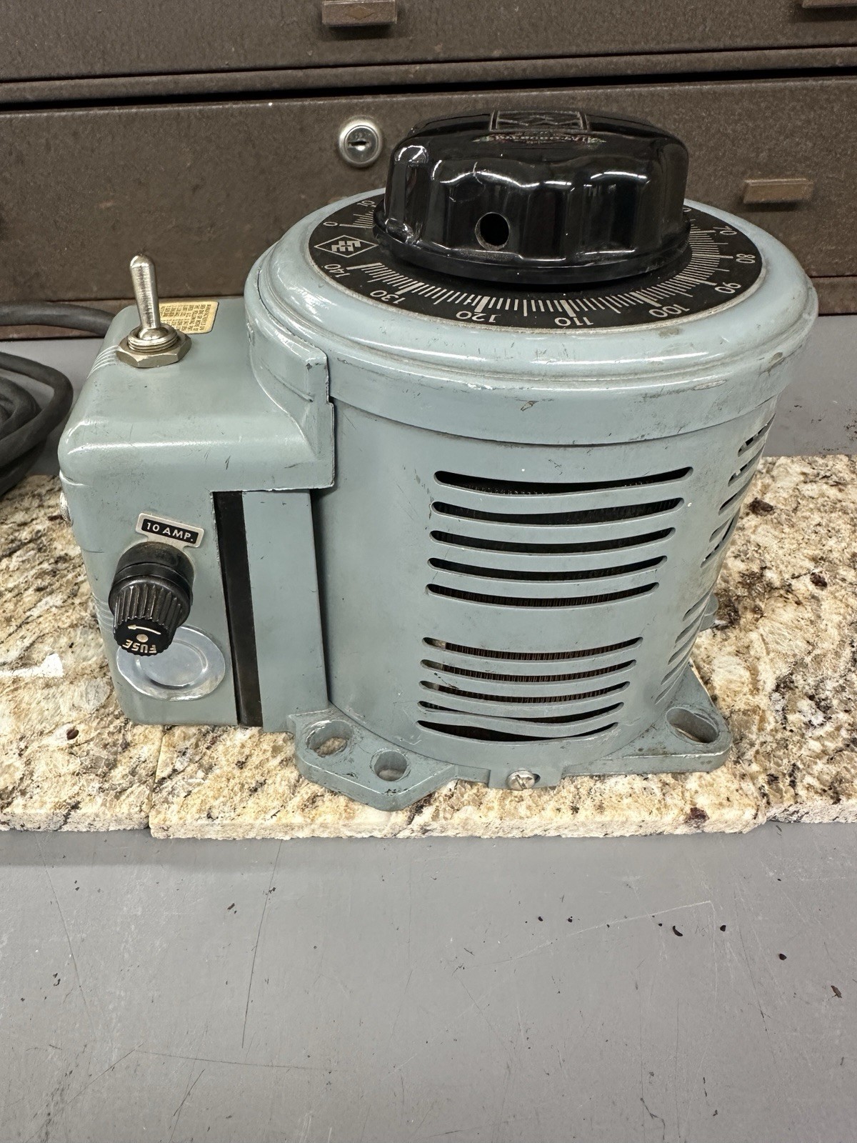 Powerstat Variable Autotransformer 116B 50/80 In V 120 O-140V Superior Electric