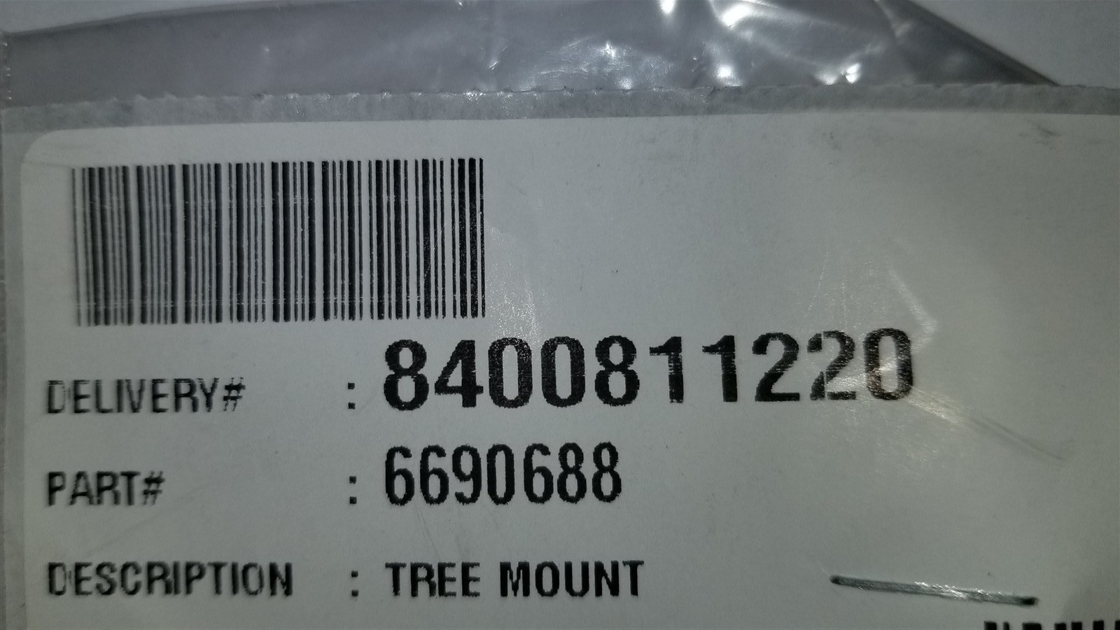 Bobcat 6690688 Plastic mount New Old Stock