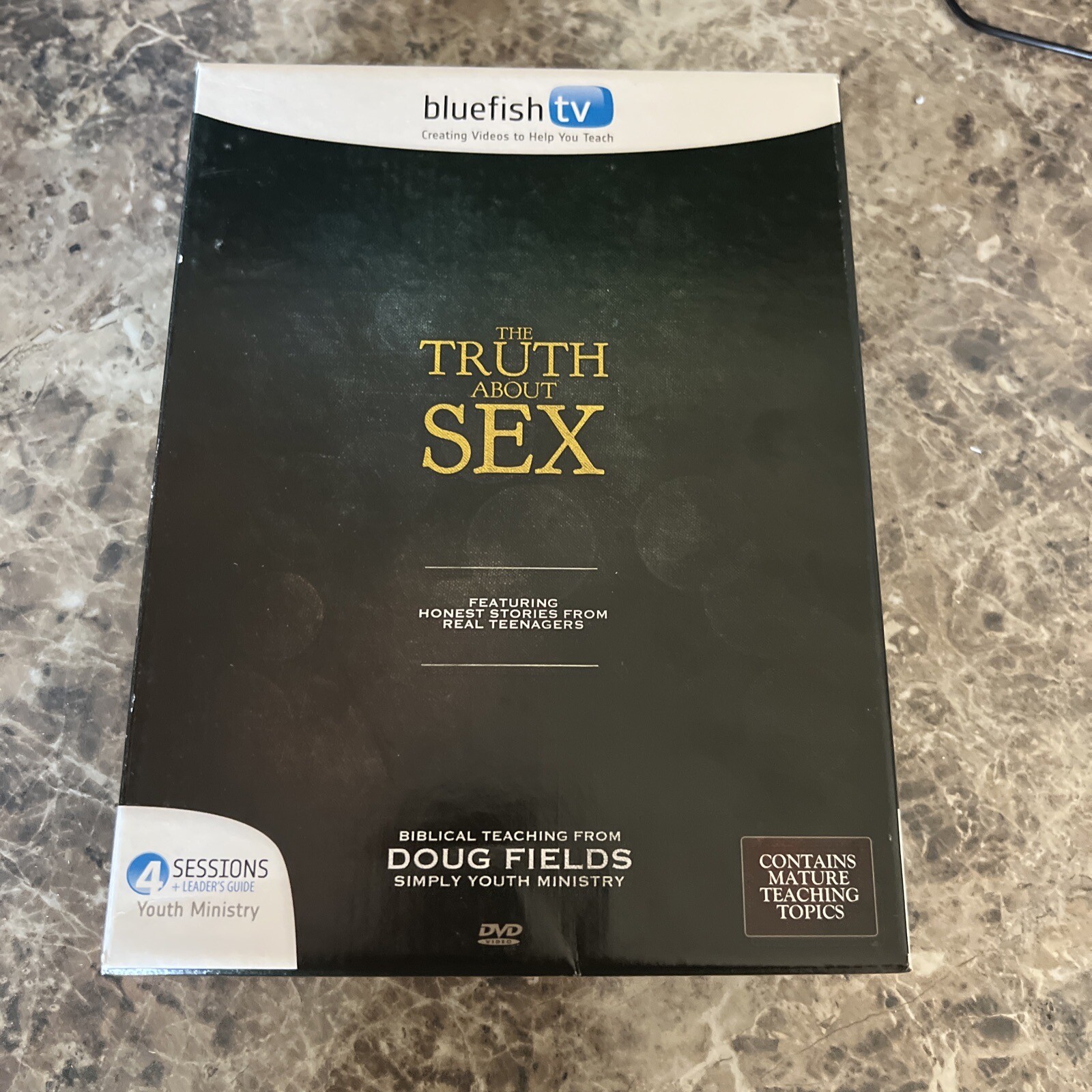 Bluefish TV - THE TRUTH ABOUT SEX (Youth Ministry, 4 DVDs, Leader's Guide) Class