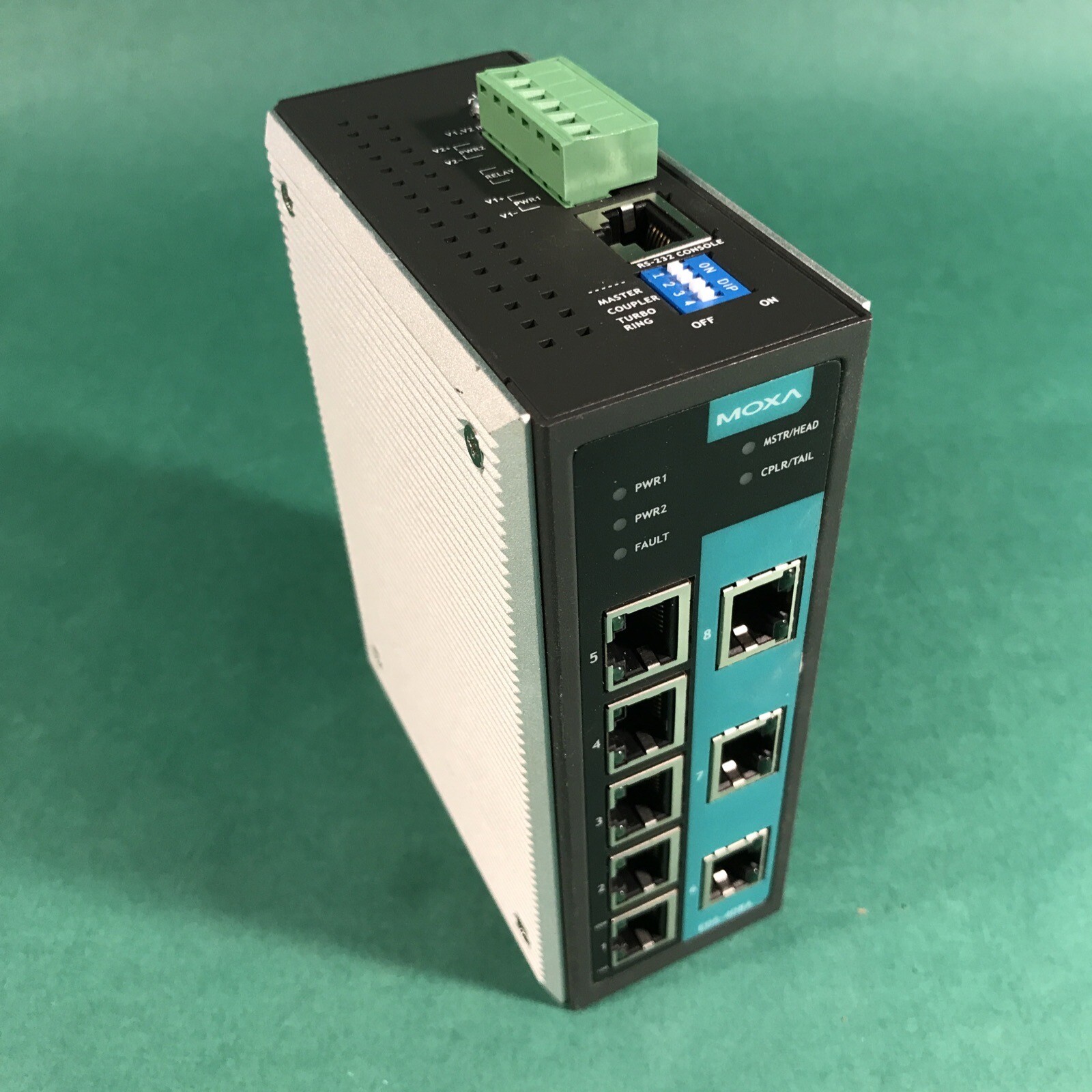 MOXA model EDS-408A Managed Ethernet Switch