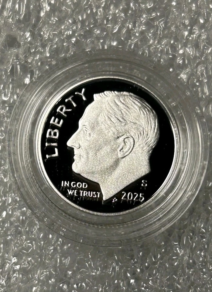 2025 S Limited Edition Silver Proof Roosevelt Dime