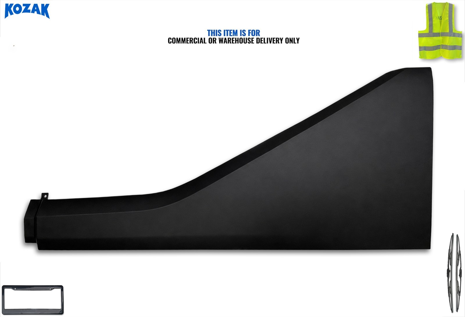 Rear Lower Fairing Panel 78609503 Left Side Compatible with Volvo VNL 2025 2026