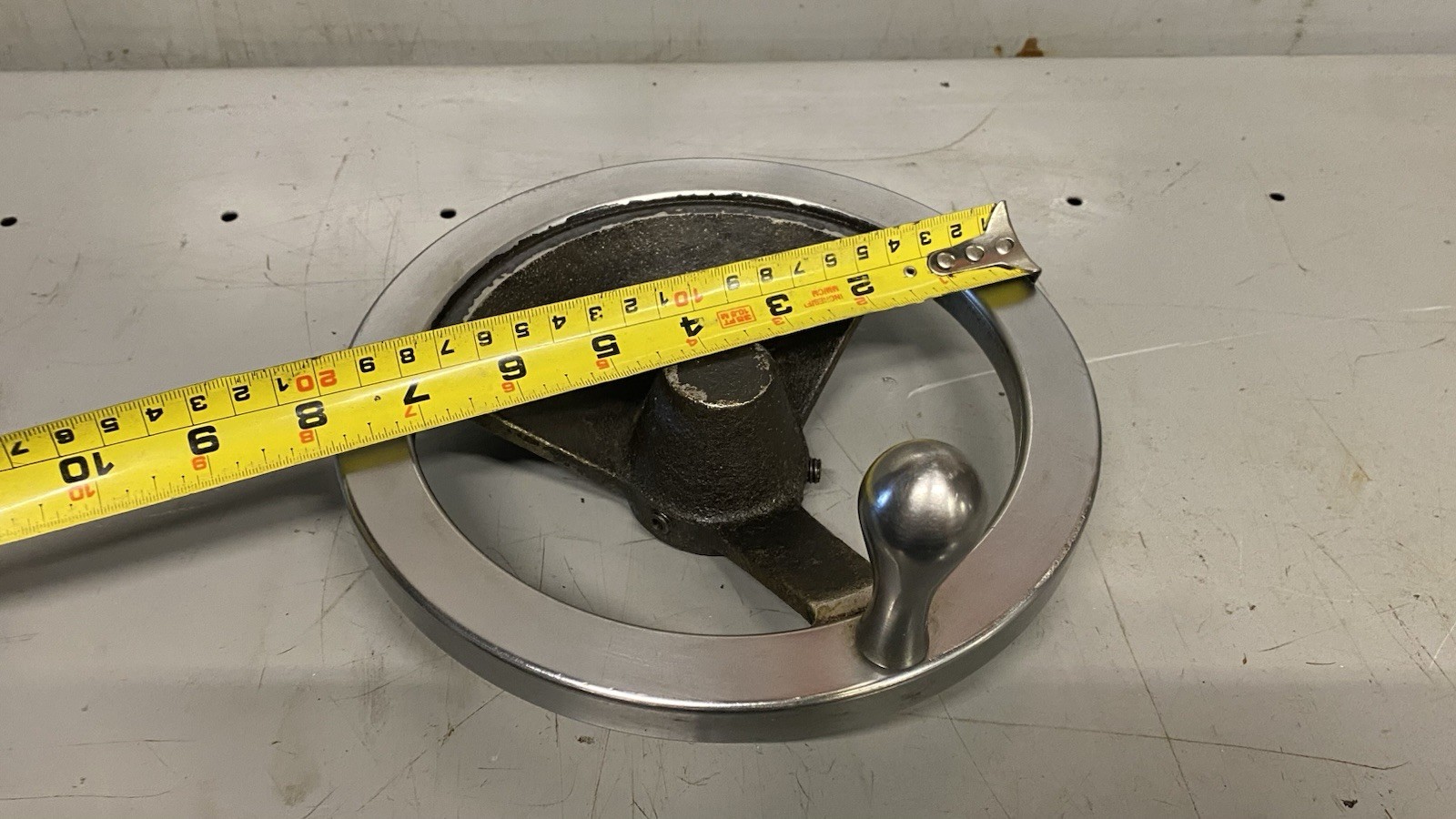HARIG 612 618 SURFACE GRINDER CROSS FEED HANDWHEEL