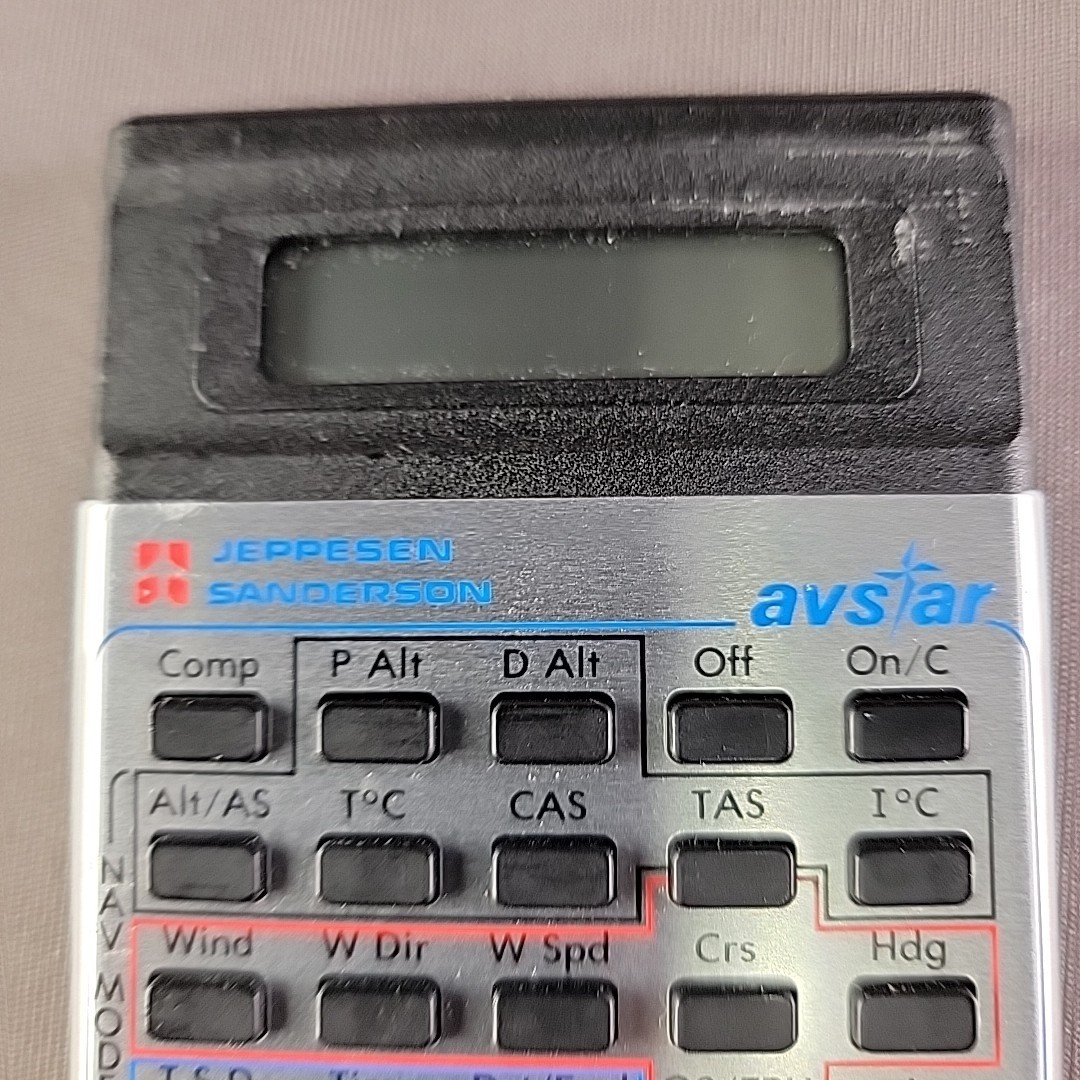 Jeppersen Sanderson Electronic Navigation System Computer Avstar Texas Instr.