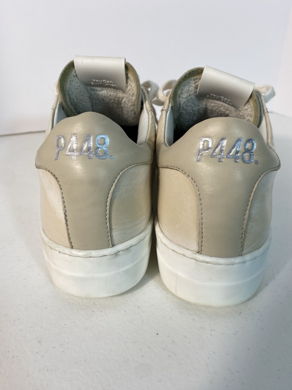 P448 Thea Platform Shoes Calf Hair On River Tan Women EU 39 US 8