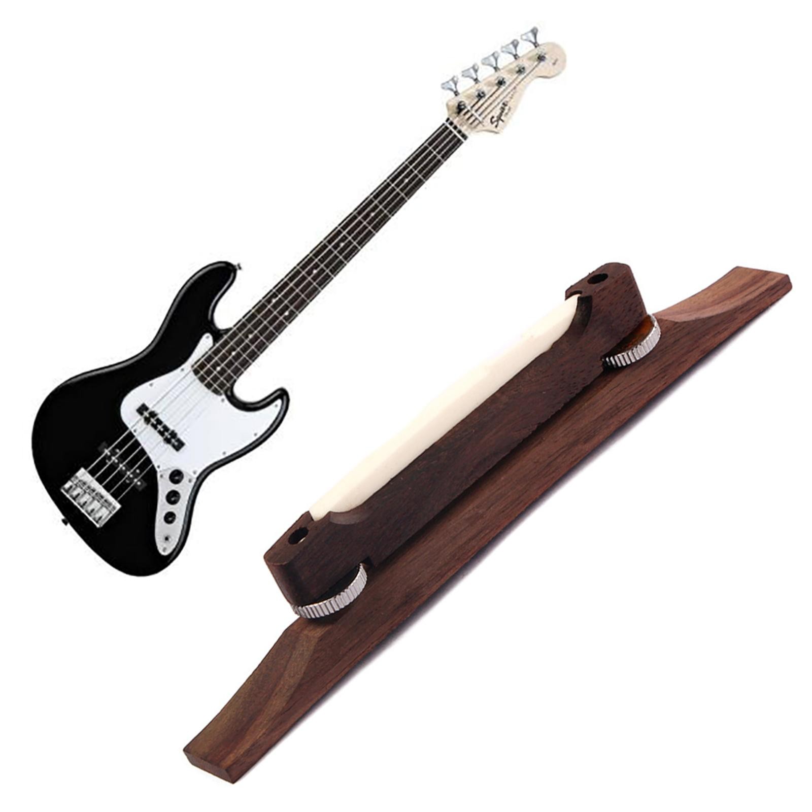 Guitar Mandolin Luthier Jazz Nickle Plated Alloy Hardware Rosewood Bridge Tool
