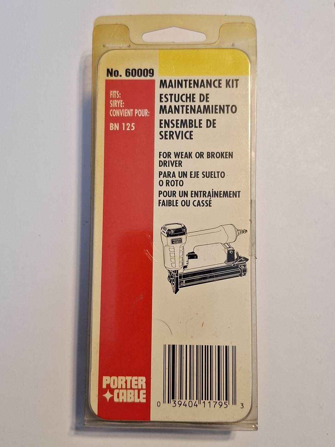 Porter Cable Maintenance Kit 60009