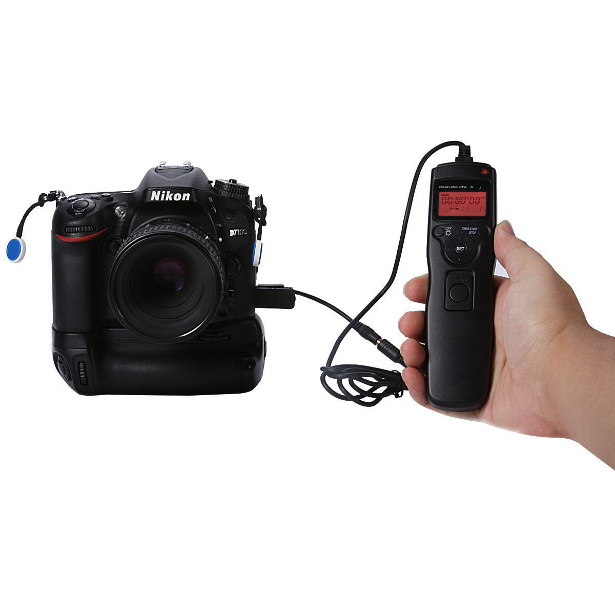 LCD TIMER REMOTE CONTROL Shutter Release FOR Nikon D90 D5000 D5100 D7000 D3200
