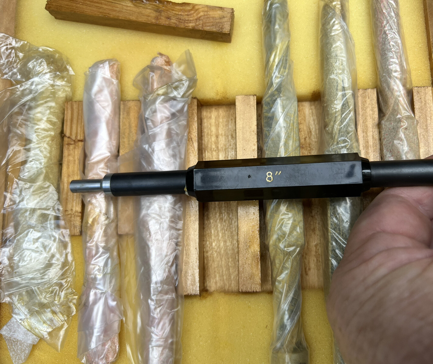 OUTSIDE MICROMETER CALIPER STANDARDS Never Used Original Plastic Packaging On