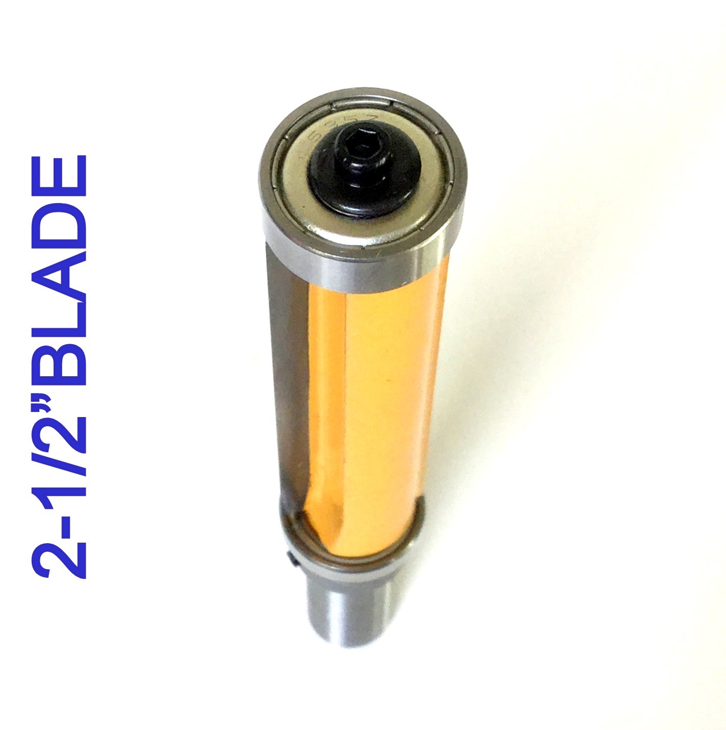1pc 1/2 SH 2-1/2" Extra Long Trim Pattern Top&Bottom Bearings Router Bit S