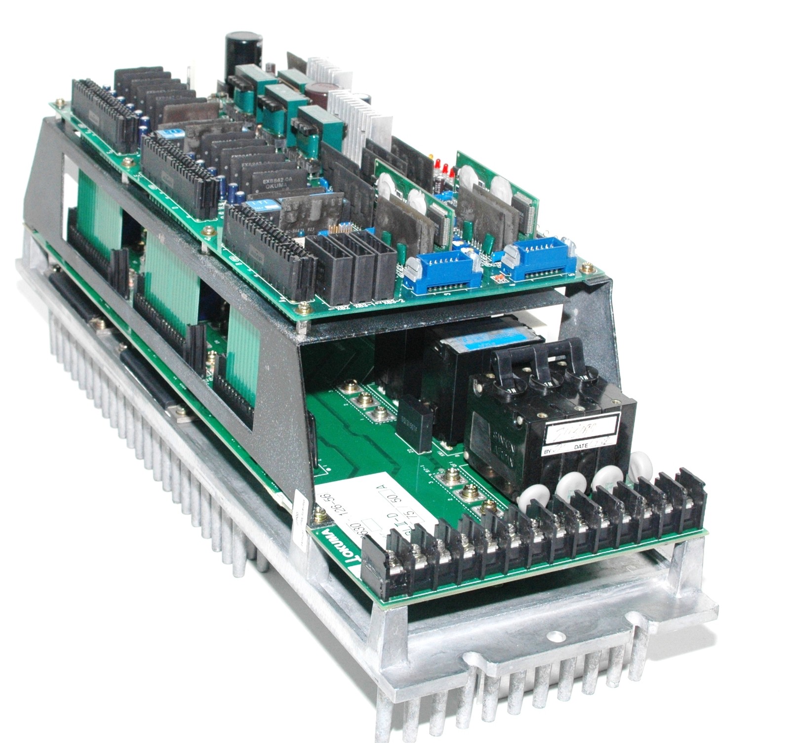 Okuma 2-axis AC Servo Drive BLII-D75-50A *REPAIR EVALUATION ONLY* [PZJ]