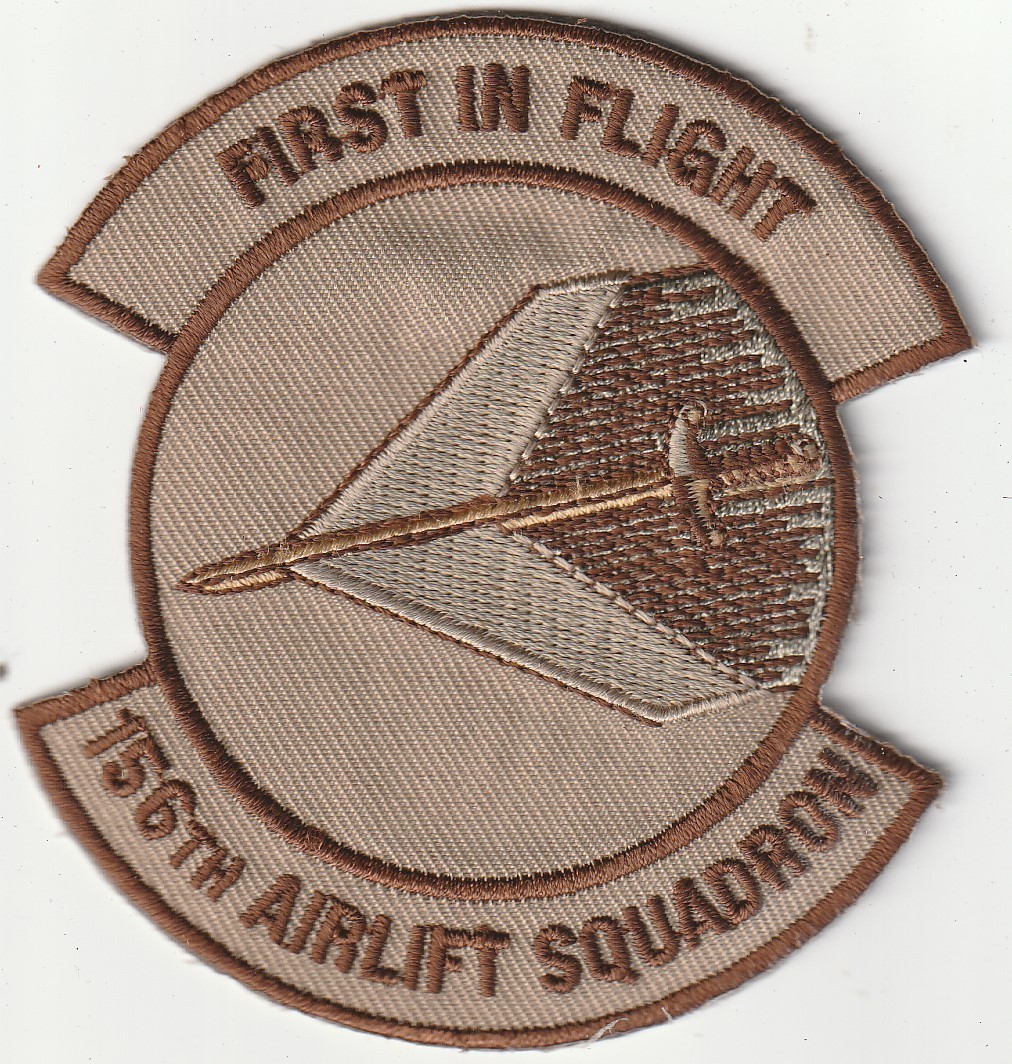 USAF air force 156th Airlift Sqn Charlotte Douglas IAP North Carolina patch