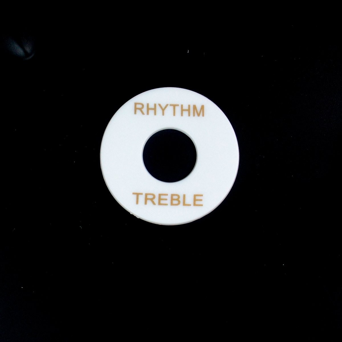 Toggle Switch washer Rhythm/Treble Ring White/Gold