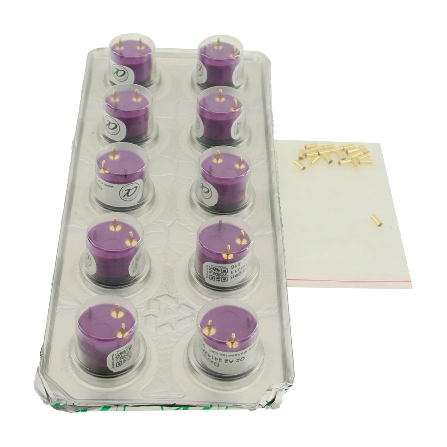 10PCS Alphasense O2-A2 Oxygen Sensor 02-A2 For BW Tech Gas Alert MicroClip XT