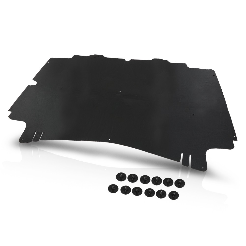 Hood Insulation Pad For 2002-2009 Dodge Ram 2500 3500 1/2" Heat Blanket & Clips