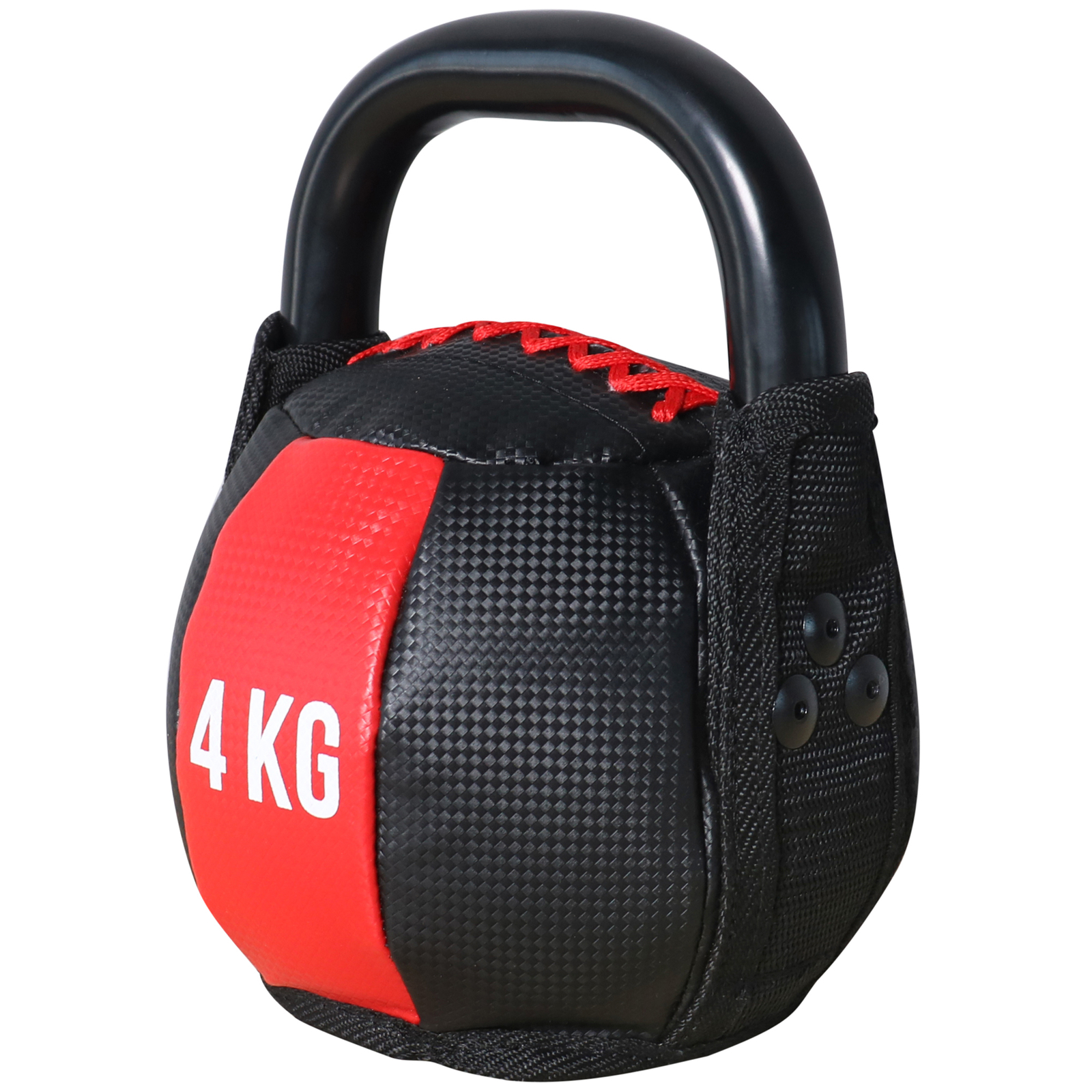 PRISP Soft Kettlebell Weight - Soft Kettle Bell Filled with Sand, 4 kg