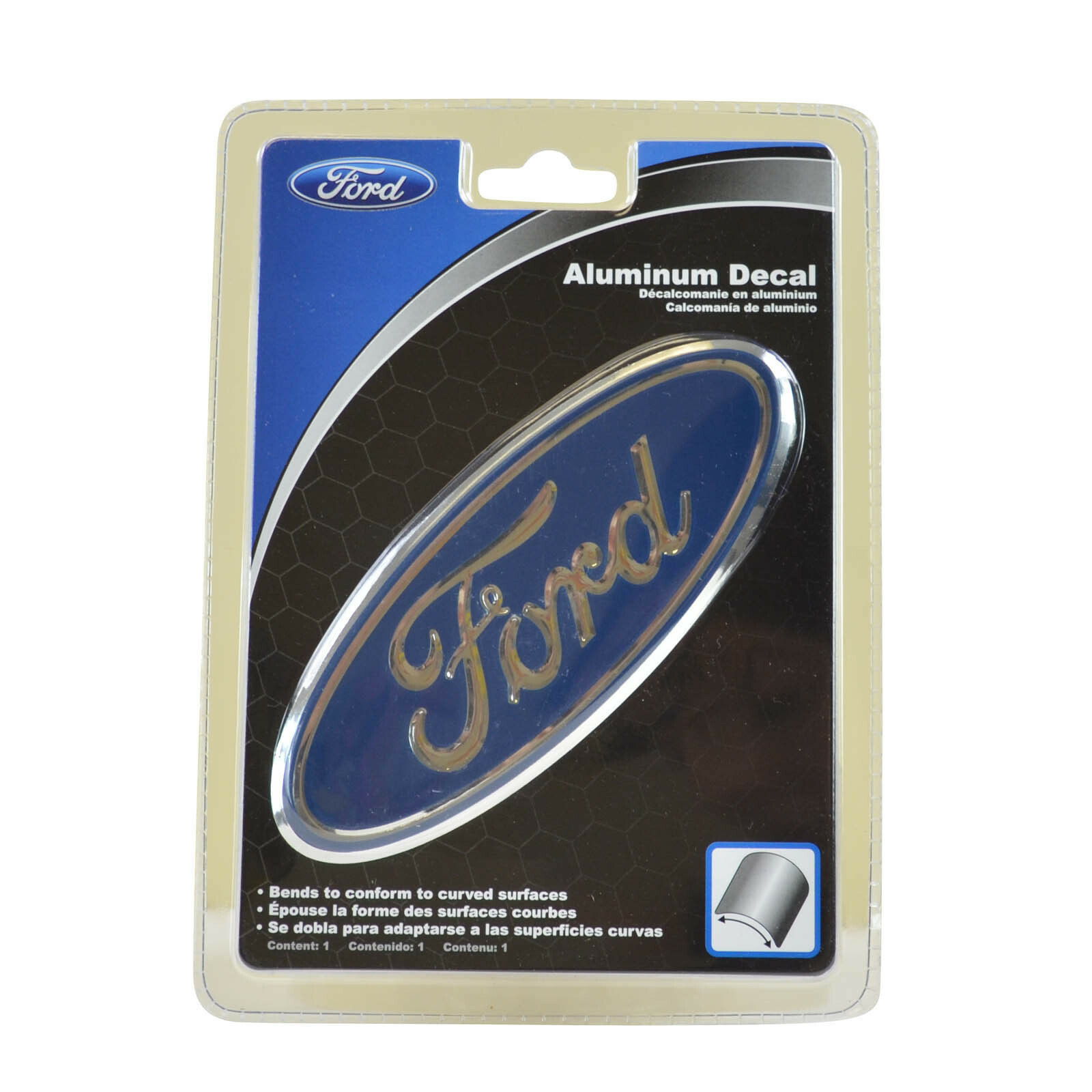 New FORD Classic Car Truck Auto Aluminum Decal Emblem Official Licensed Product