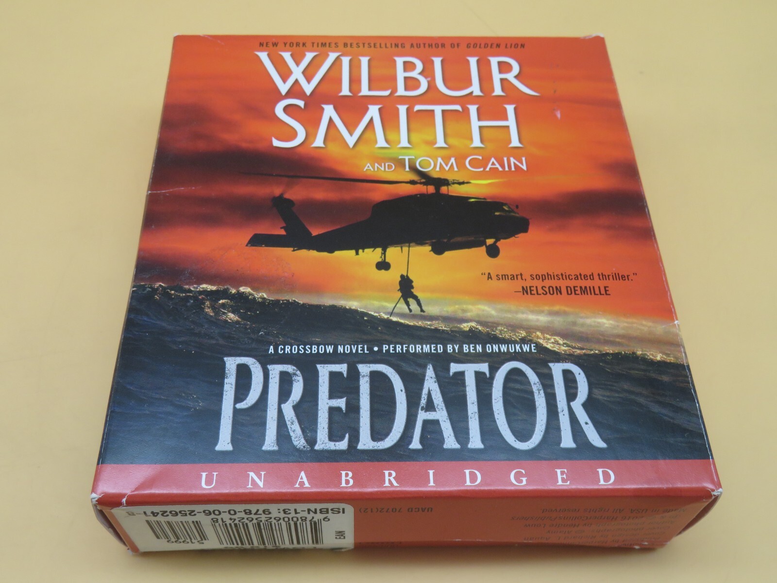 Wilbur Smith Tom Cain Predator Unabridged Audiobook CD 2016