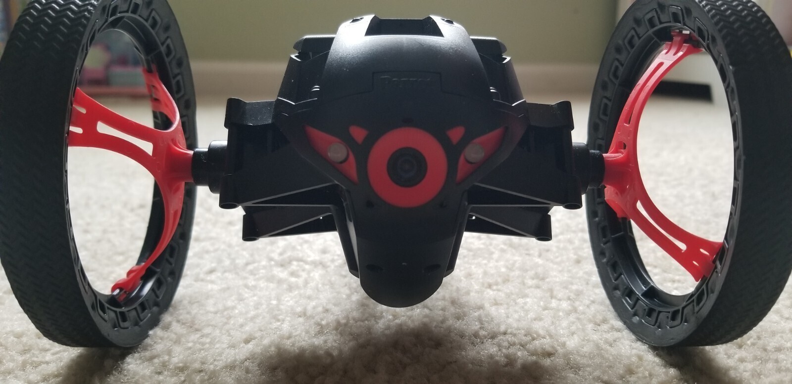 Parrot Jumping Sumo MiniDrone PS724001 - Black/Red - No Battery/USB Cable!