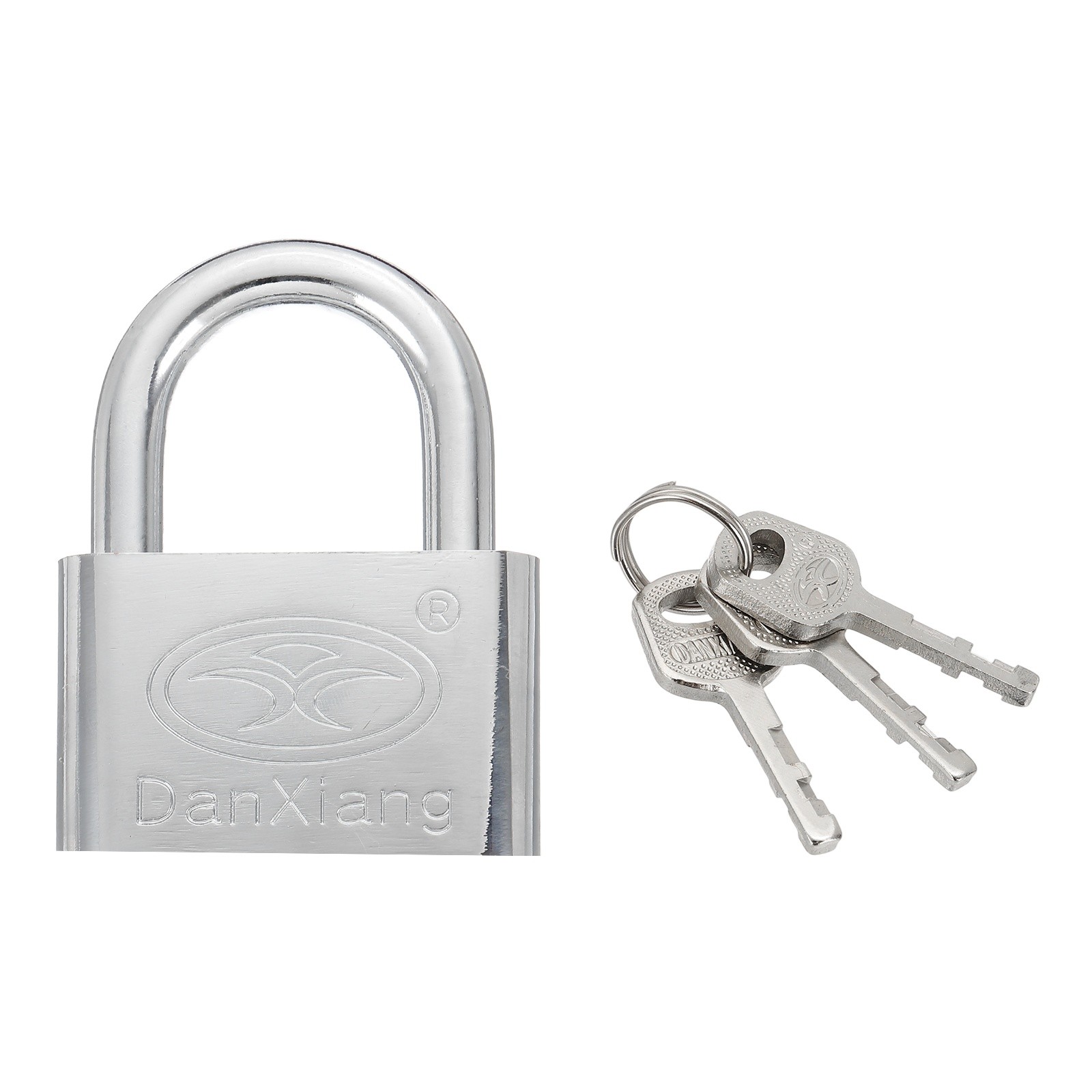 Keyed Padlock 2.8" Wide Body Steel Pin Tumbler Padlocks with 3 Keys(92mm)