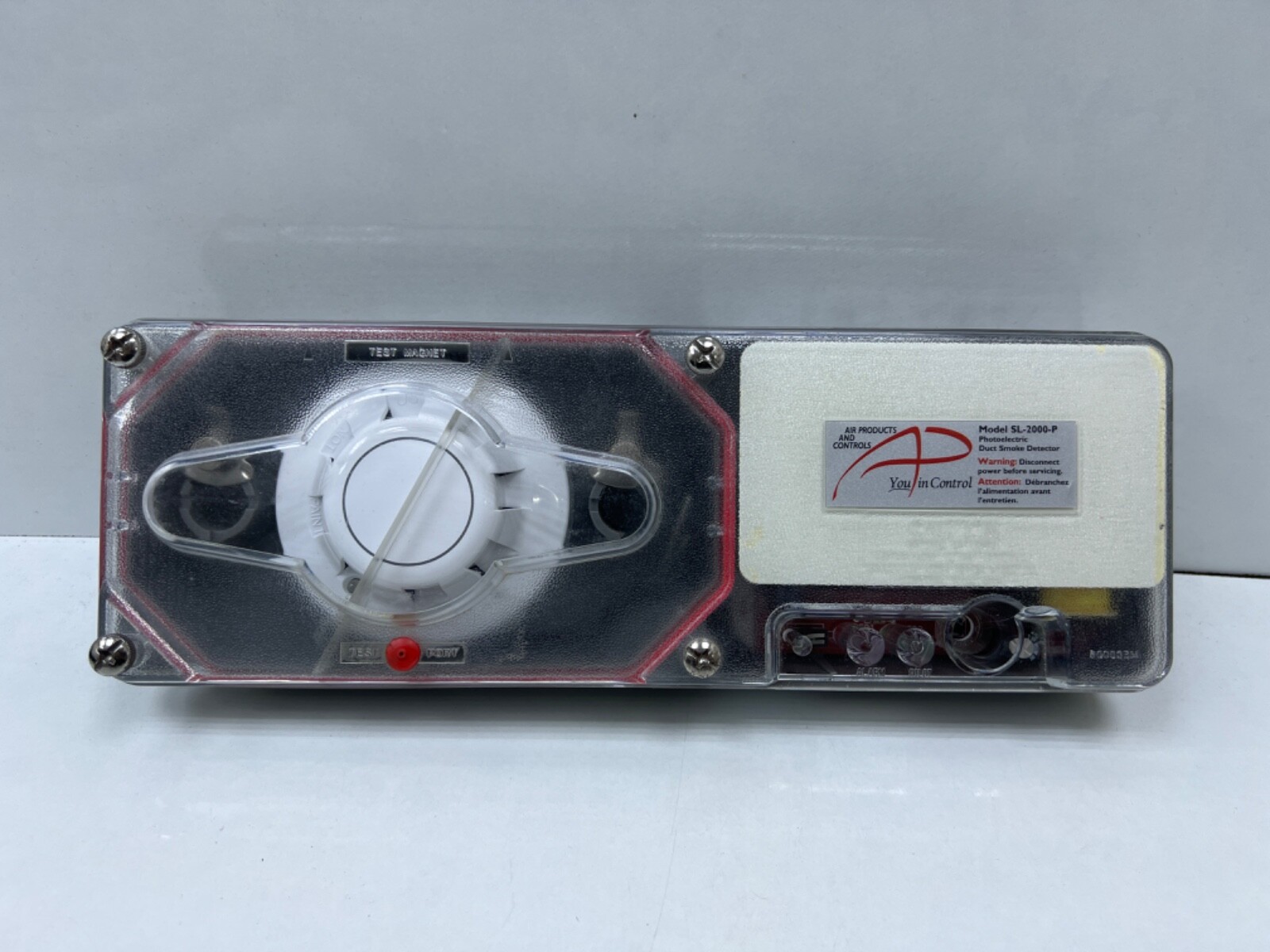 Air Products Controls SL-2000-P 4 Wire Conventional Duct Smoke Detector